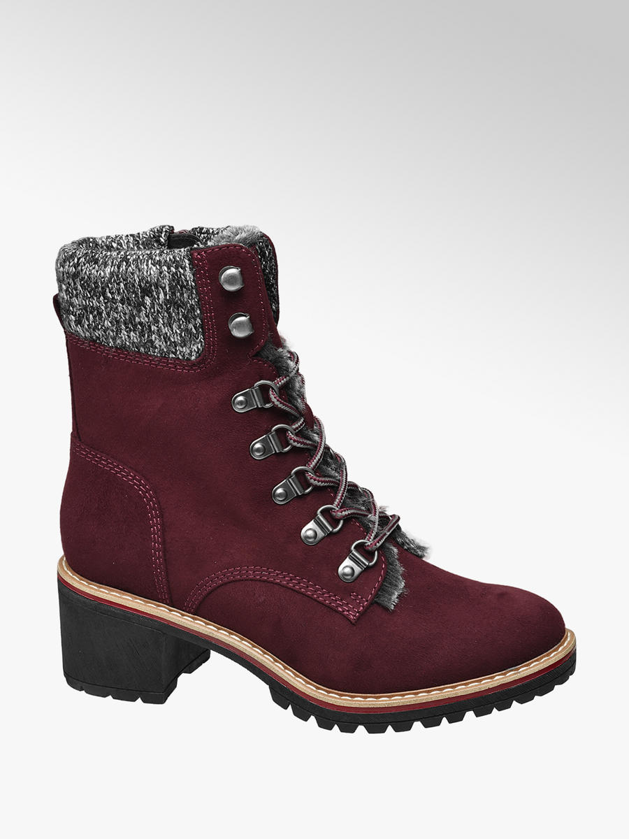 Schnürboots von Landrover in bordeaux DEICHMANN Schnürboots von Landrover in schwarz DEICHMANN